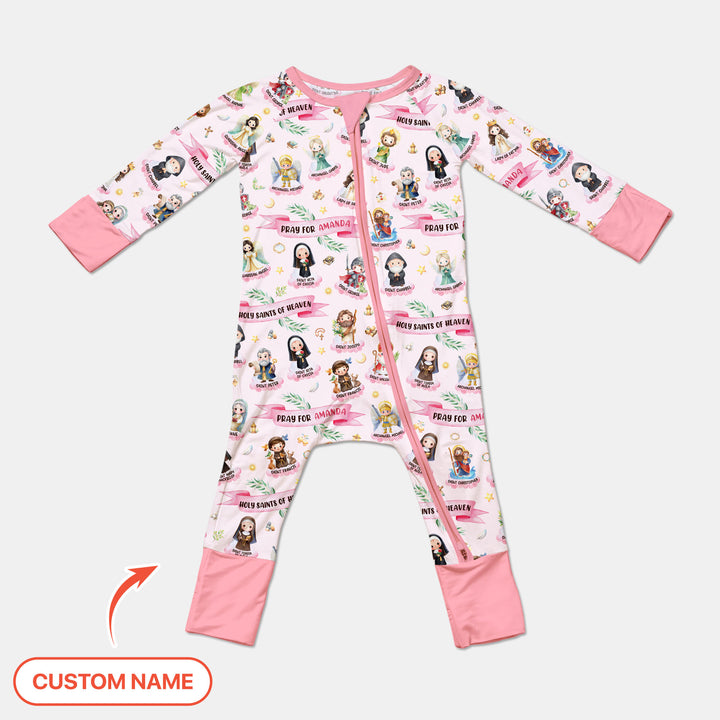 Holy Saints of Heaven Custom Name Convertible Zippy