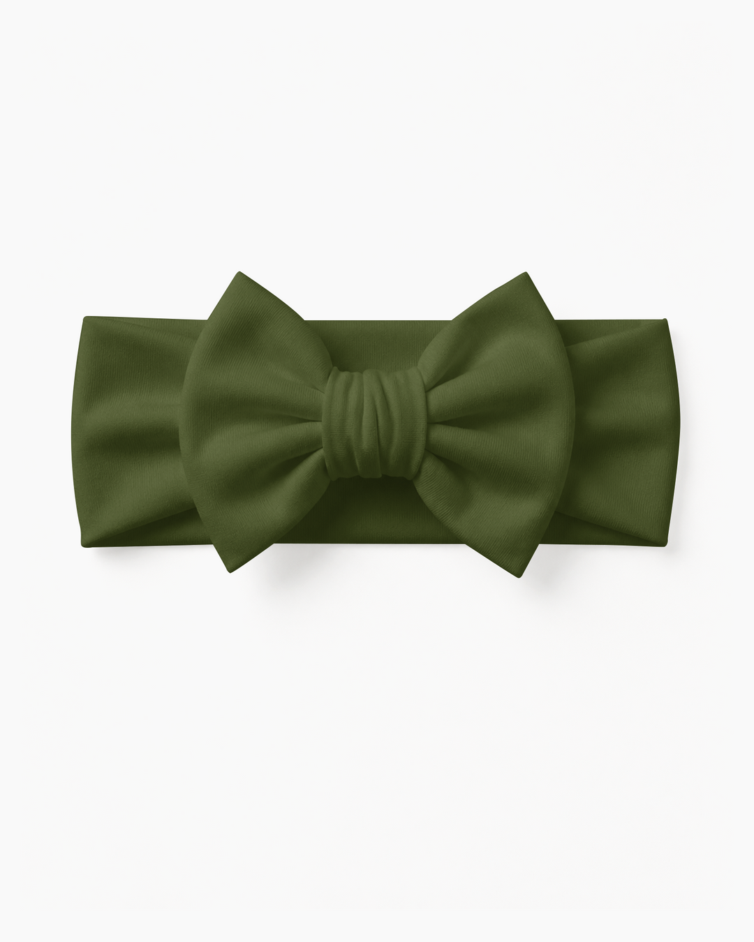 Solid Color Bamboo Luxe Bow Headband