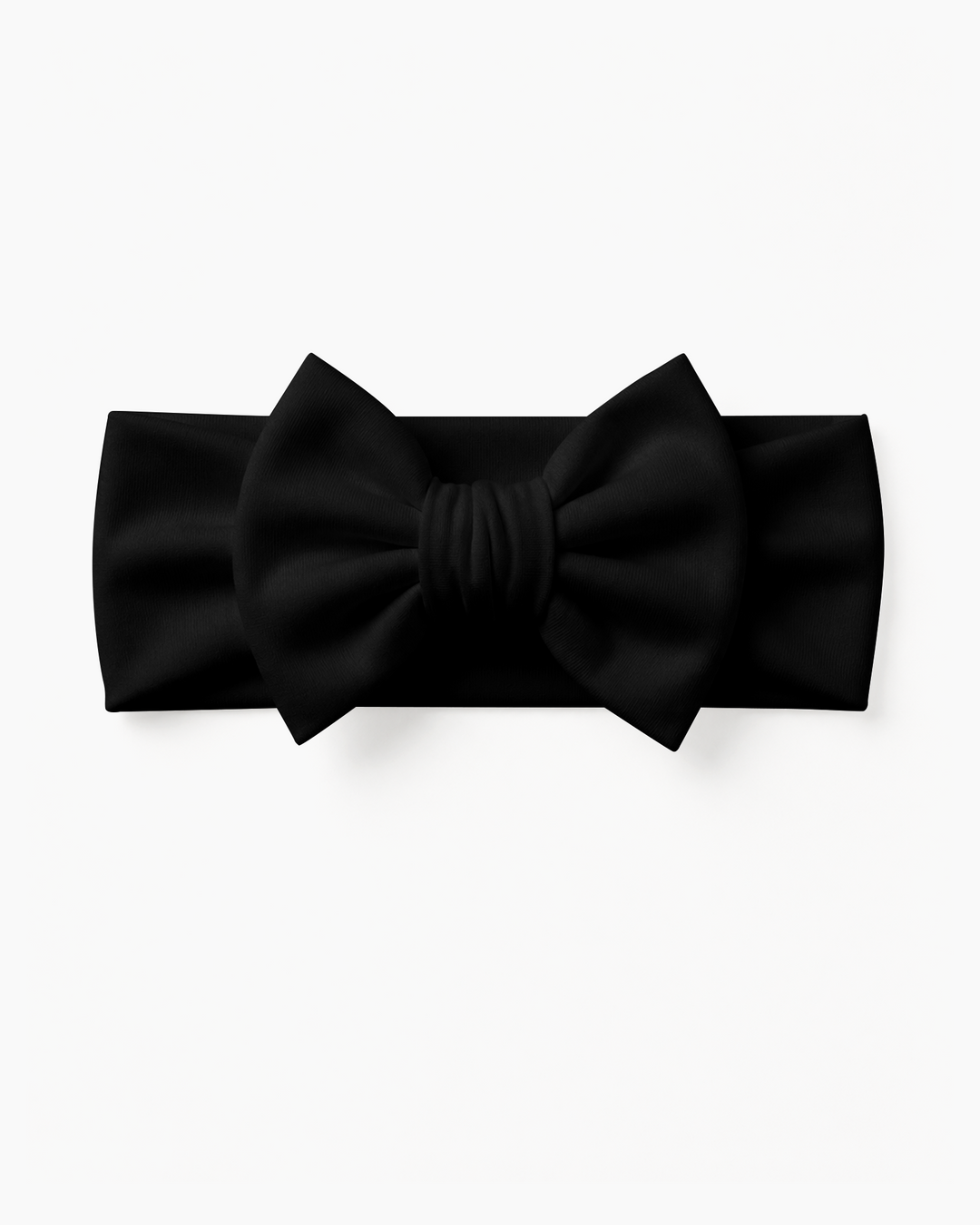 Solid Color Bamboo Luxe Bow Headband