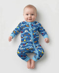 Pijama Blue Sail La Vie de bambú convertible con cremallera para toda la familia