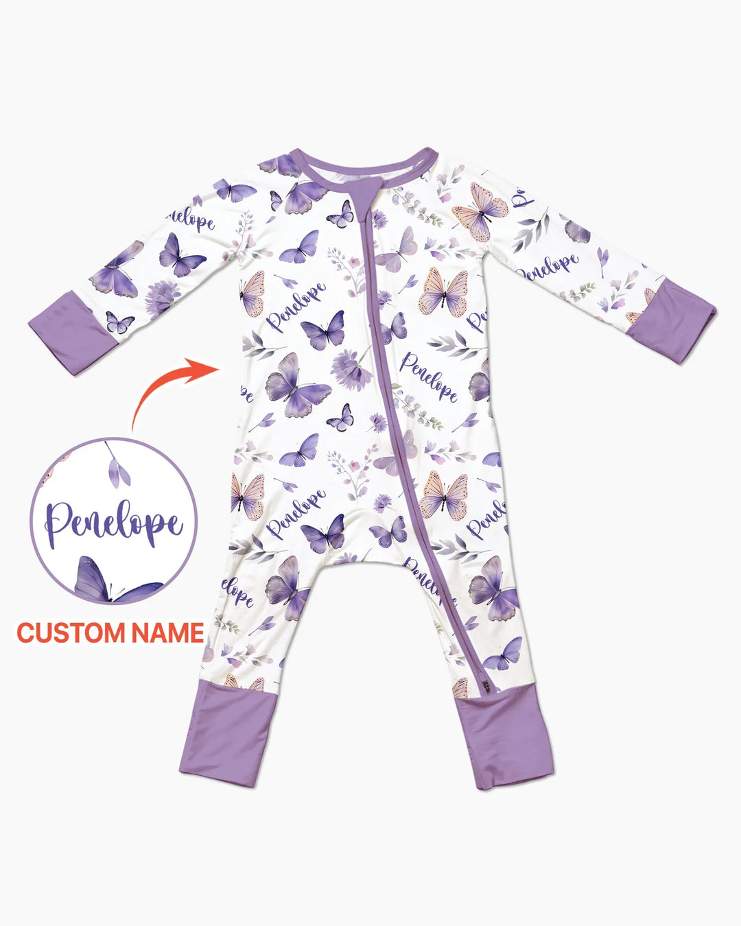 Gerippte Babykleidung mit individuellem Foto - Weich &amp; Skizzenhaft