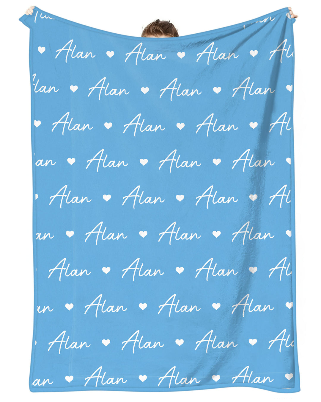 Sweetheart Script Bamboo Blanket
