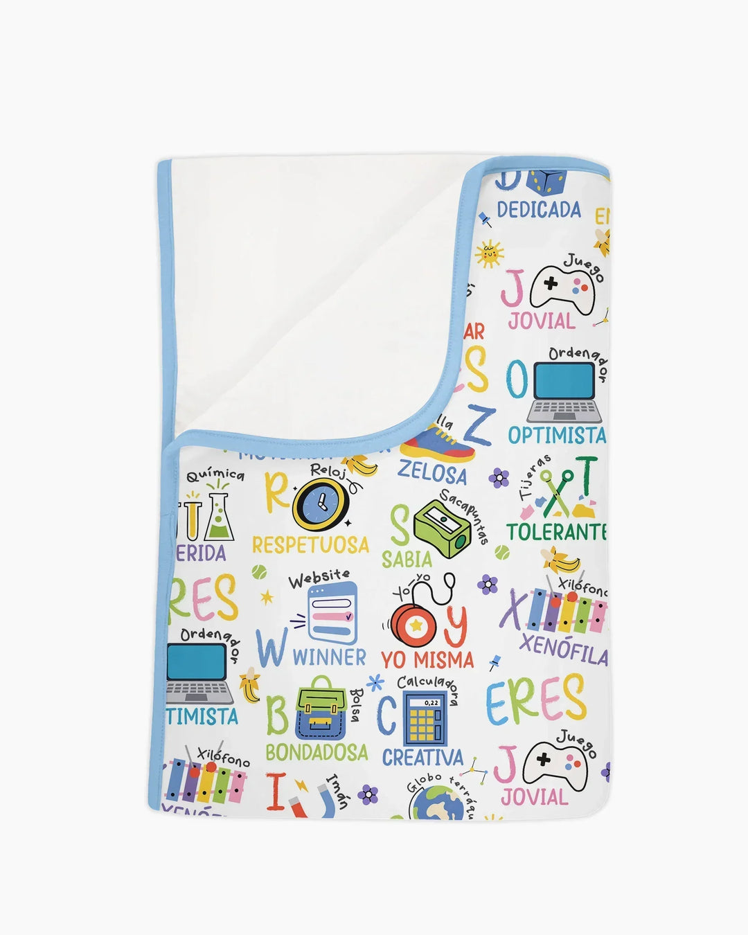 You Are Spanish Alphabet Version Bamboo Blanket
