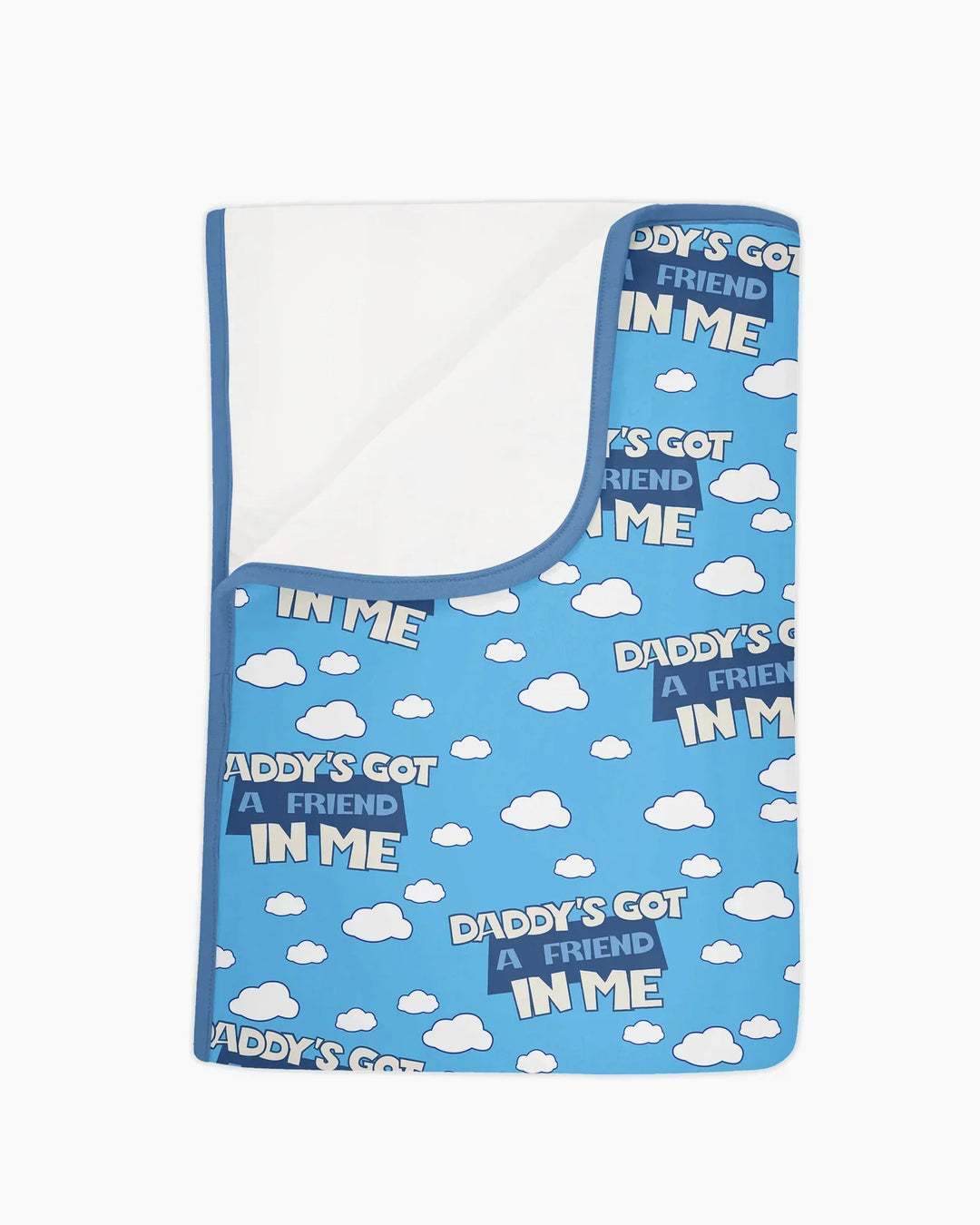 Daddy's Got A Friend In Me Bamboo Blanket