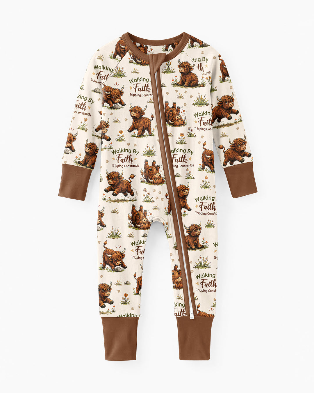 Walking By Faith Tripping Constantly Bamboo Convertible Zippy