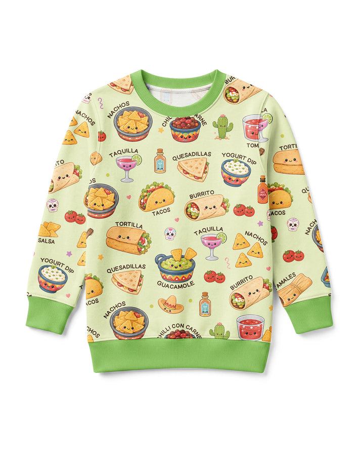 Sweatshirt mit Rundhalsausschnitt aus Bambusfaser