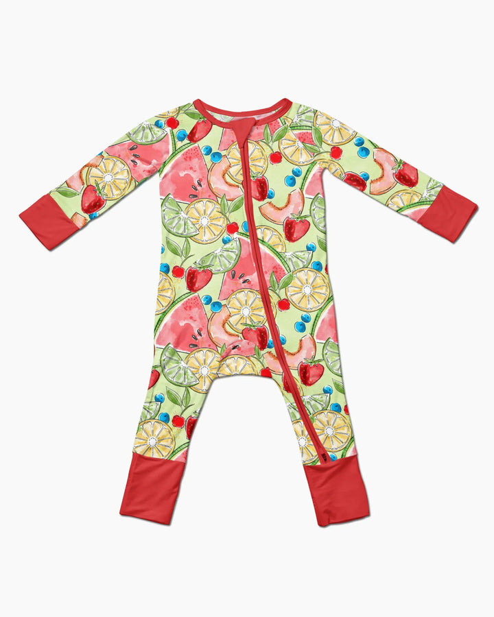 Sweet Summer Fruits Family Matching Bamboo Convertible Zippy
