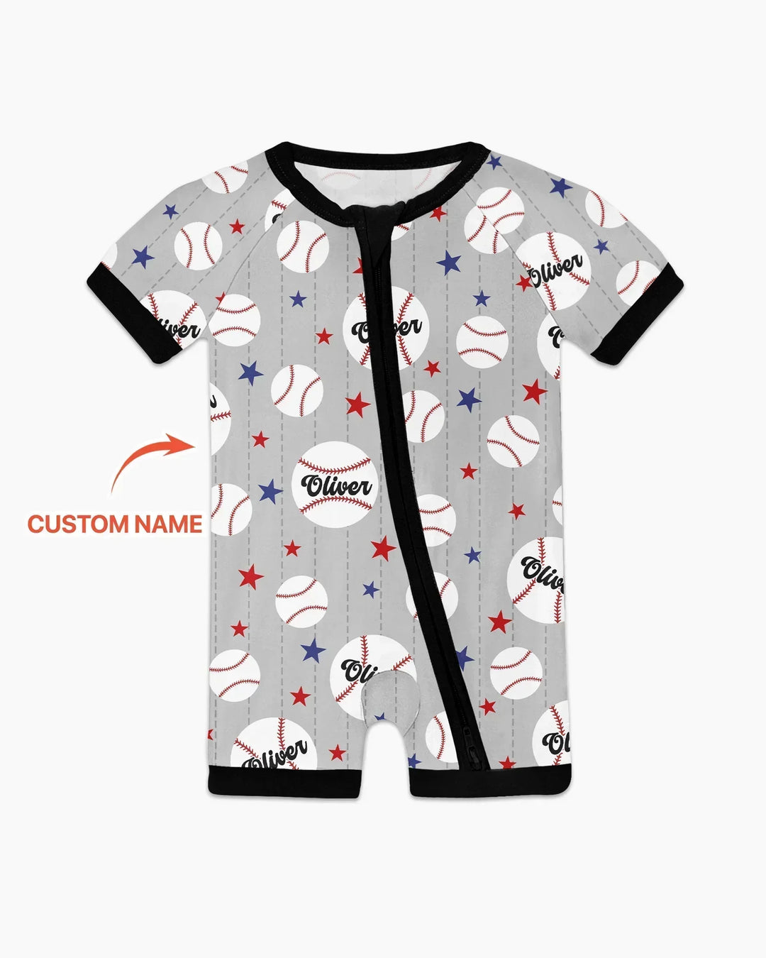 Custom Name Rookie of The Year Matching Bamboo Shorty Zippy