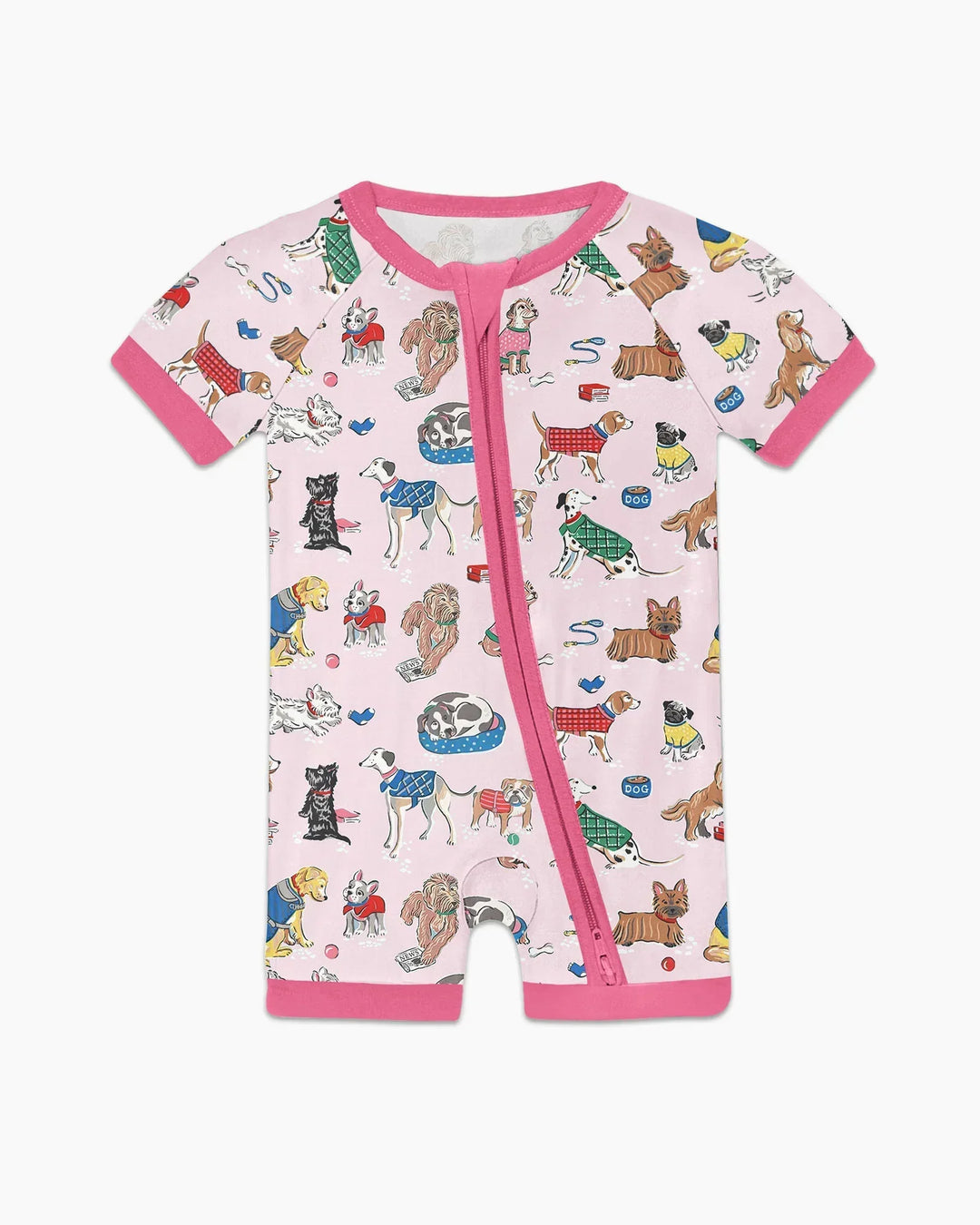 Best Bud Bark Family Matching Bamboo Shorty Zippy