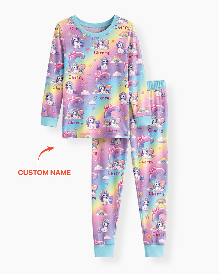 Dinosaur Dreams Bamboo Two Piece Long Sleeve Pajama Set