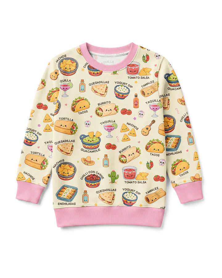 Sweatshirt mit Rundhalsausschnitt aus Bambusfaser
