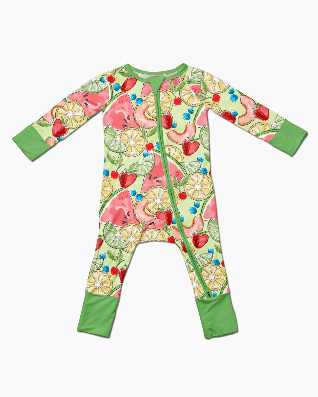 Sweet Summer Fruits Family Matching Bamboo Convertible Zippy