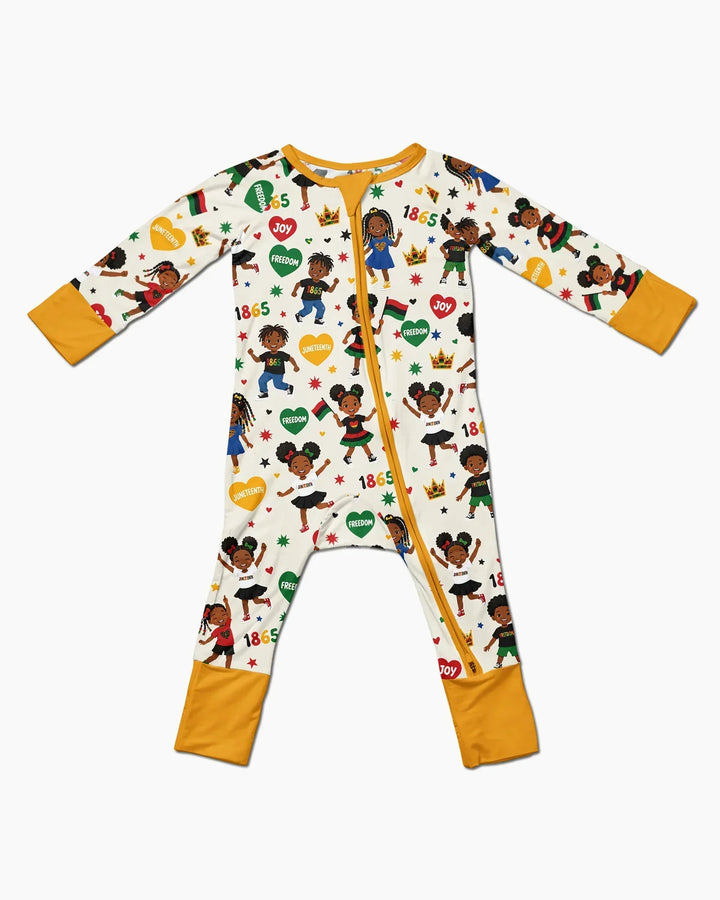 Celebrate Juneteenth Freedom Bamboo Convertible Zippy