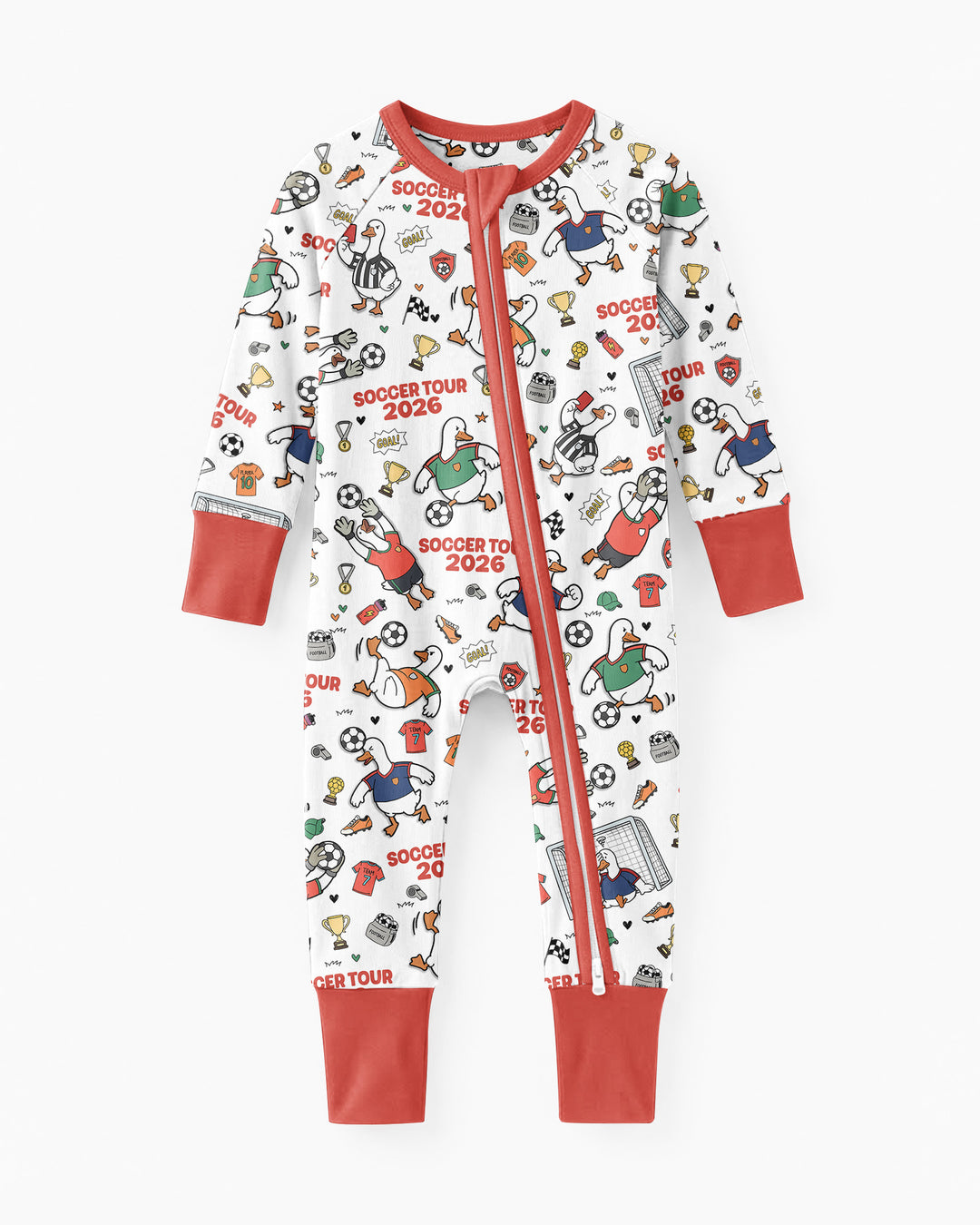 Funny Goose Soccer Tour 2026 Bamboo Convertible Zippy