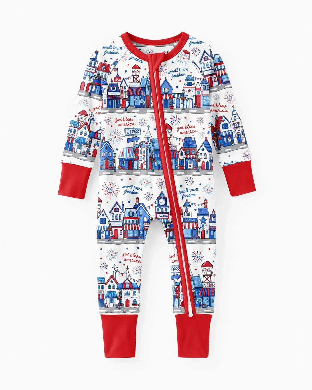 Small Town Freedom USA Bamboo Convertible Zippy