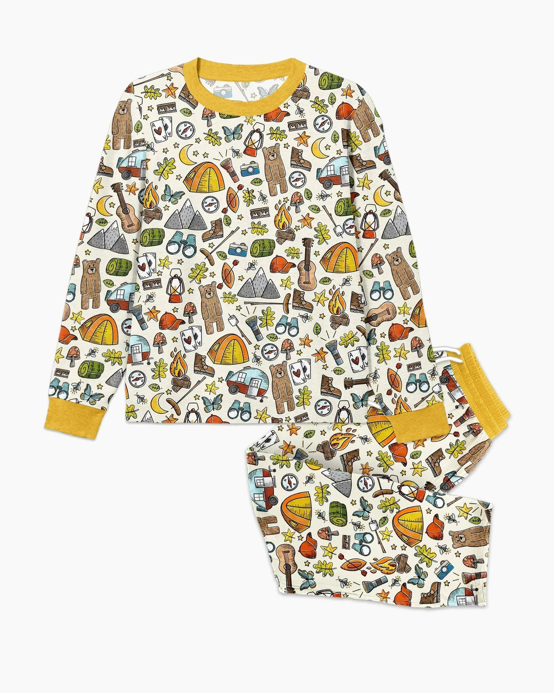 Funny Camper Family Matching Bamboo Men's Pajama Set
