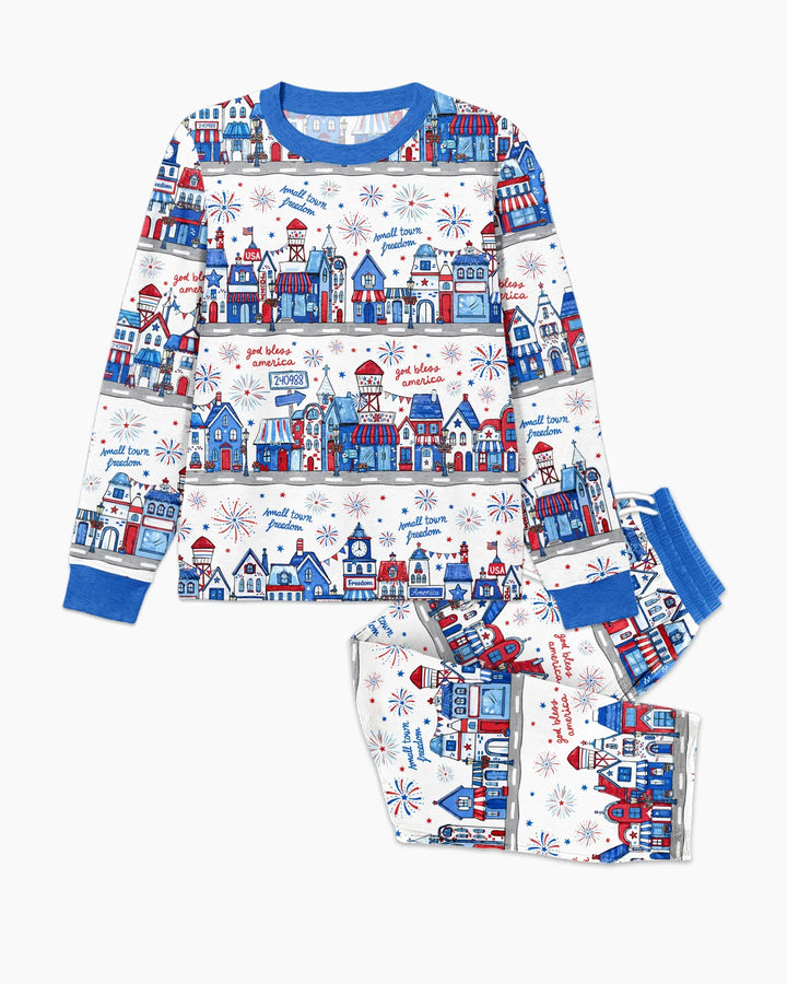 plantilla Conjunto de Pijama de Bambú para Hombre