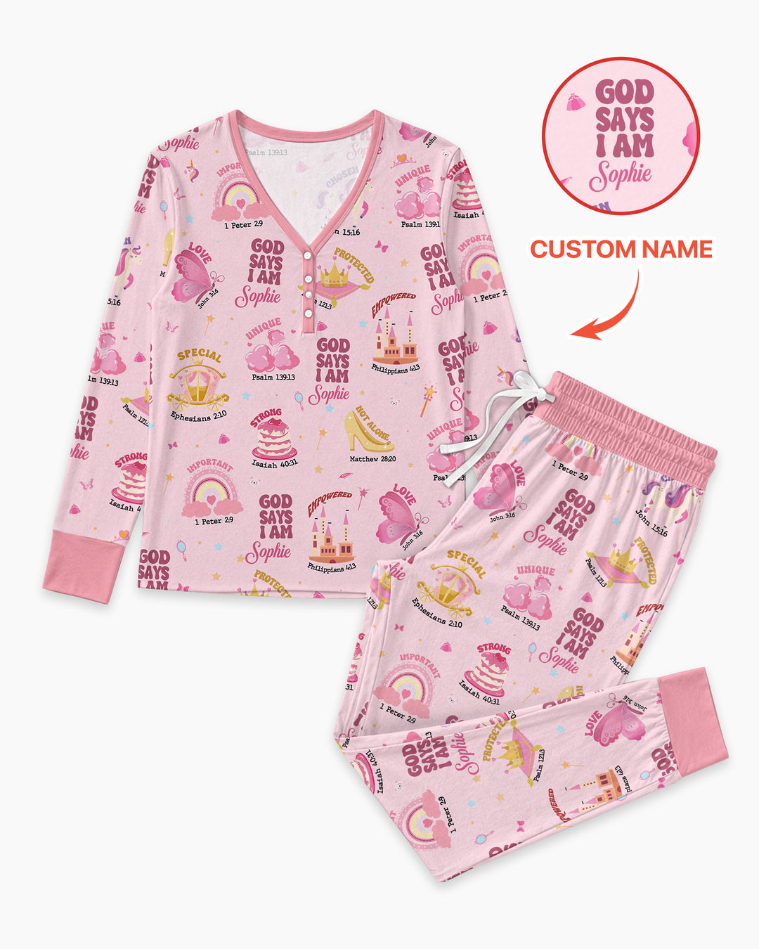 God Say I am Women's Pajama Set