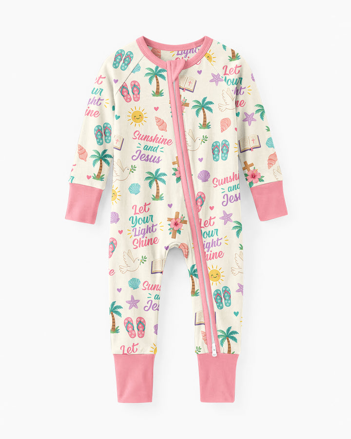 Sunshine and Jesus Summer VBS Bamboo Convertible Zippy