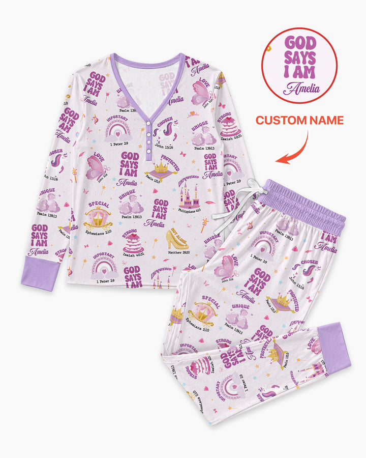 God Say I am Women's Pajama Set