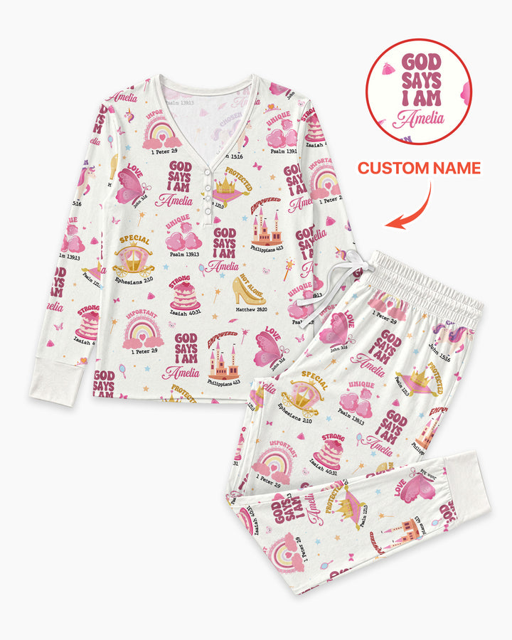 God Say I am Women's Pajama Set