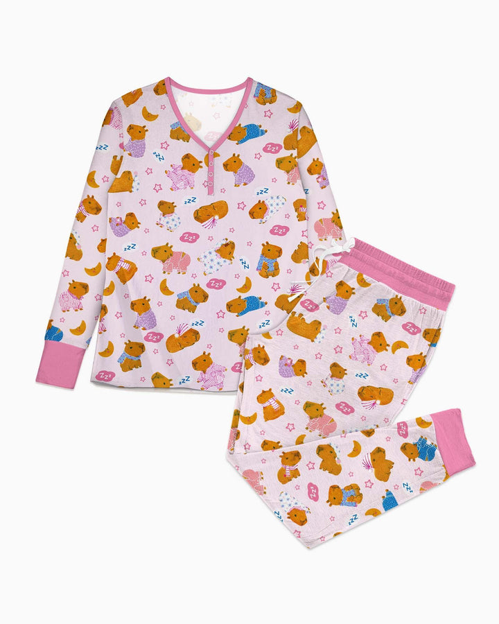 Capyjama Family Matching Bamboo Women Pajama Set