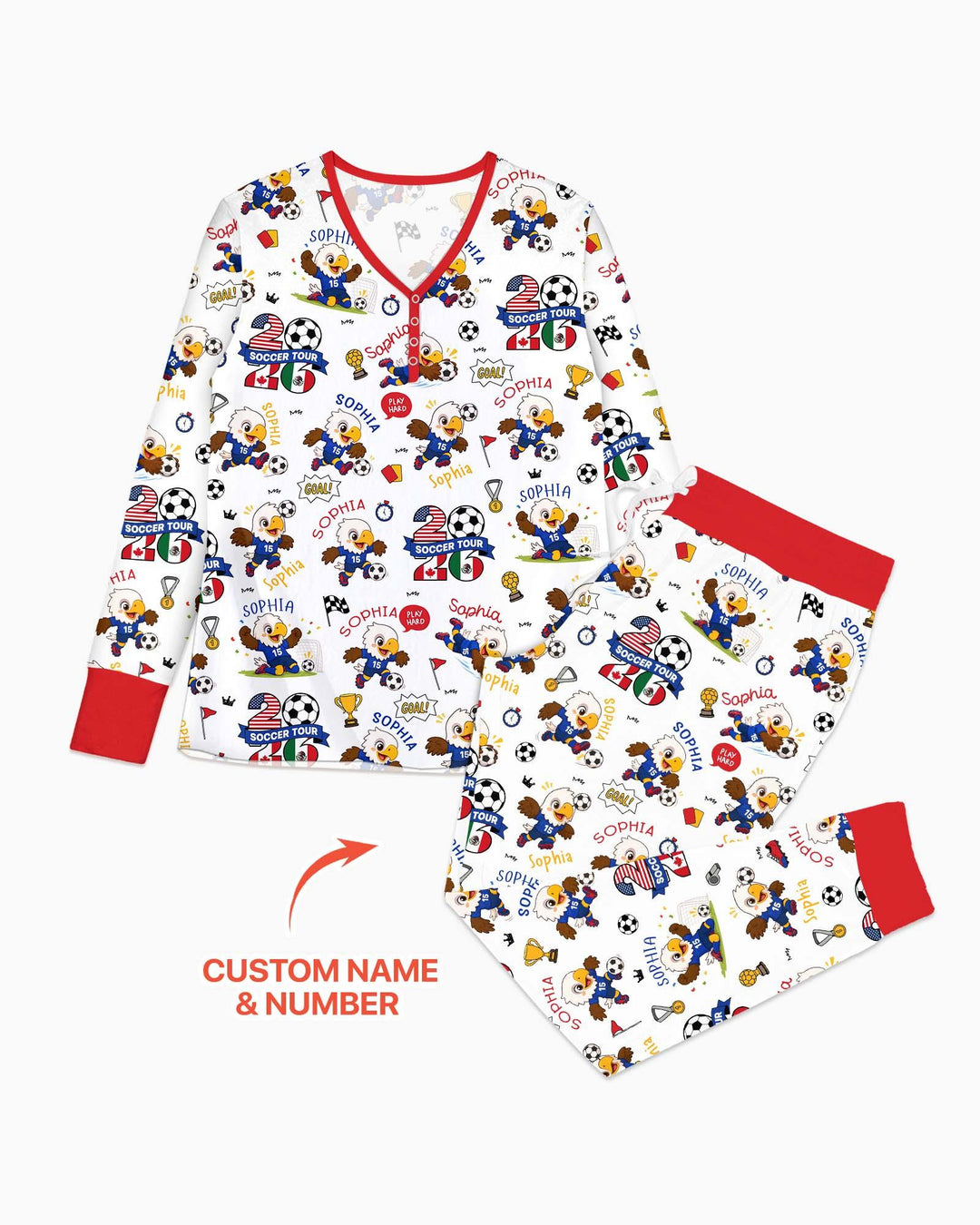 Vorlage Bambus Damen Pyjama Set