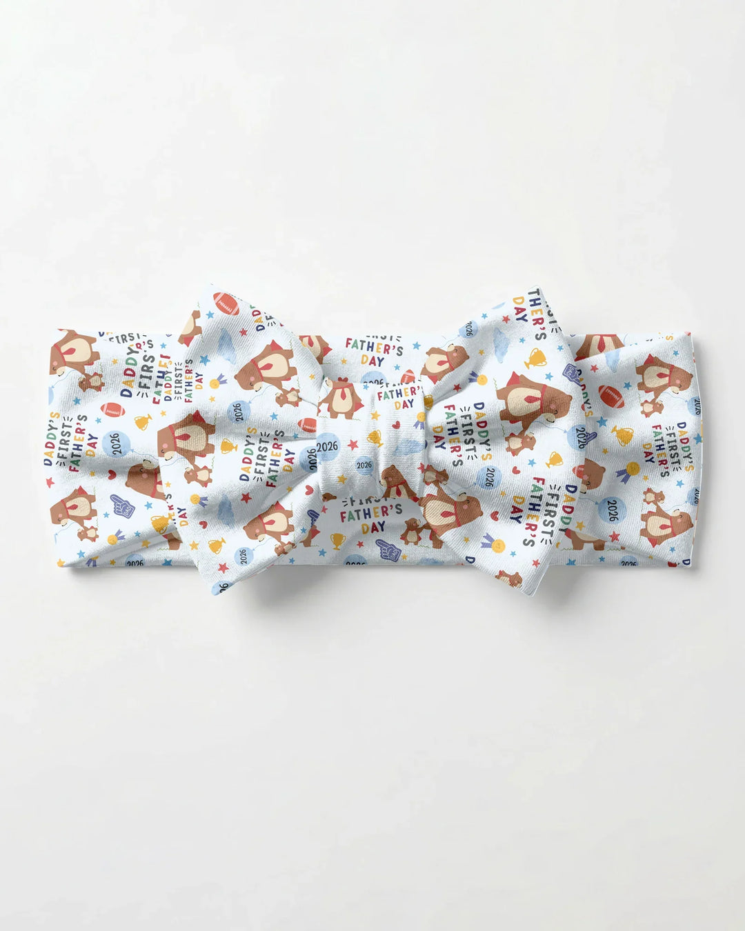 First Father's Day Daddy Bear Family Matching Headband