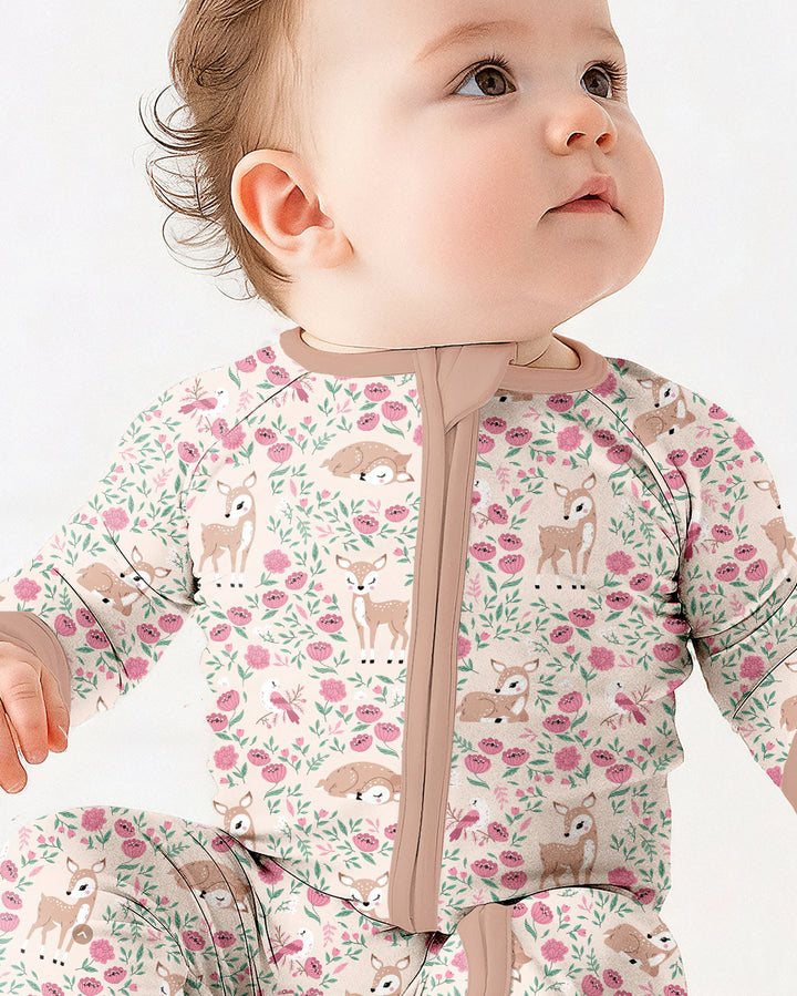 Little Deer Meadow Bamboo Convertible Zippy