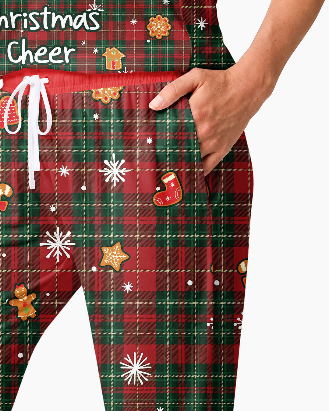 Funny Christmas Family Matching Bamboo Women Pajama Set