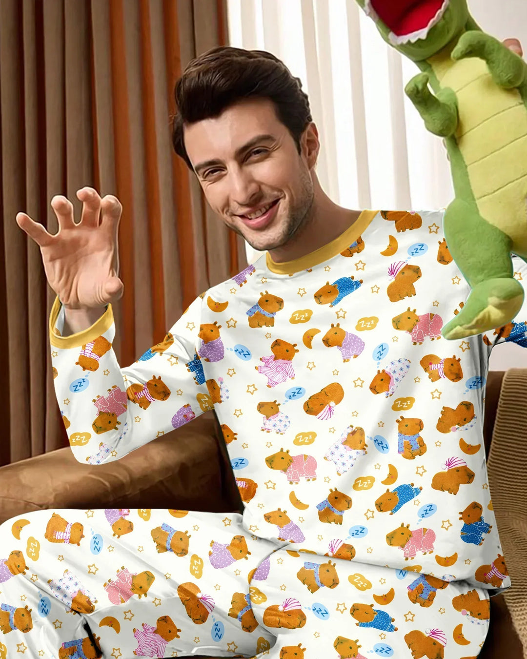 Capyjama Family Matching Bamboo Men's Pajama Set