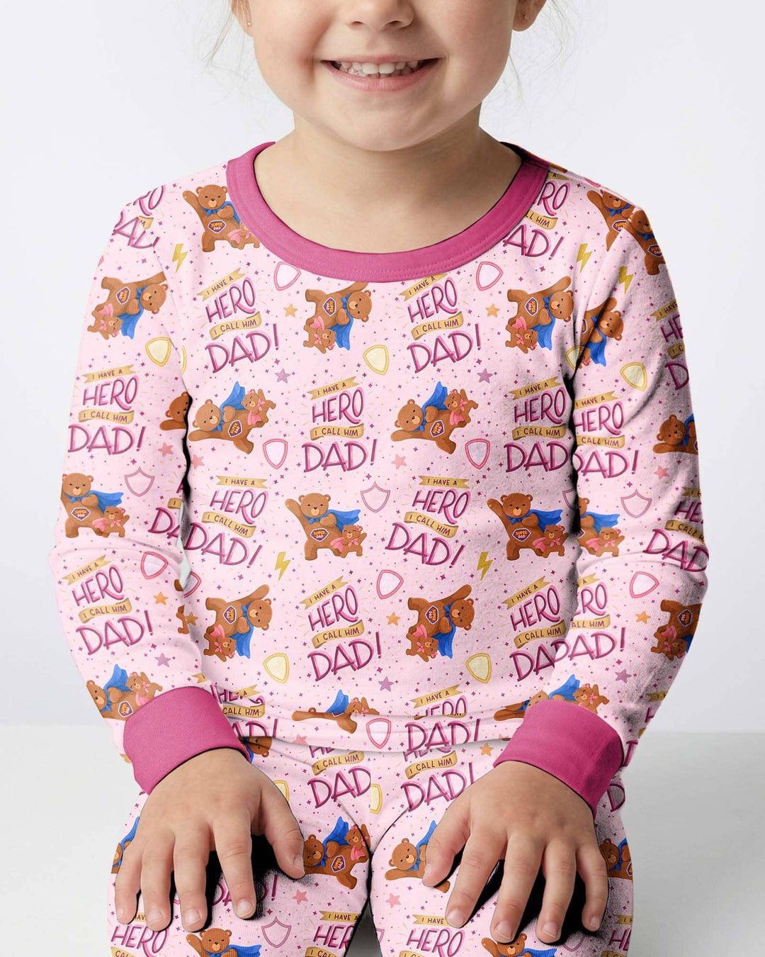 Conjunto de pijama de dos piezas de bambú de manga larga