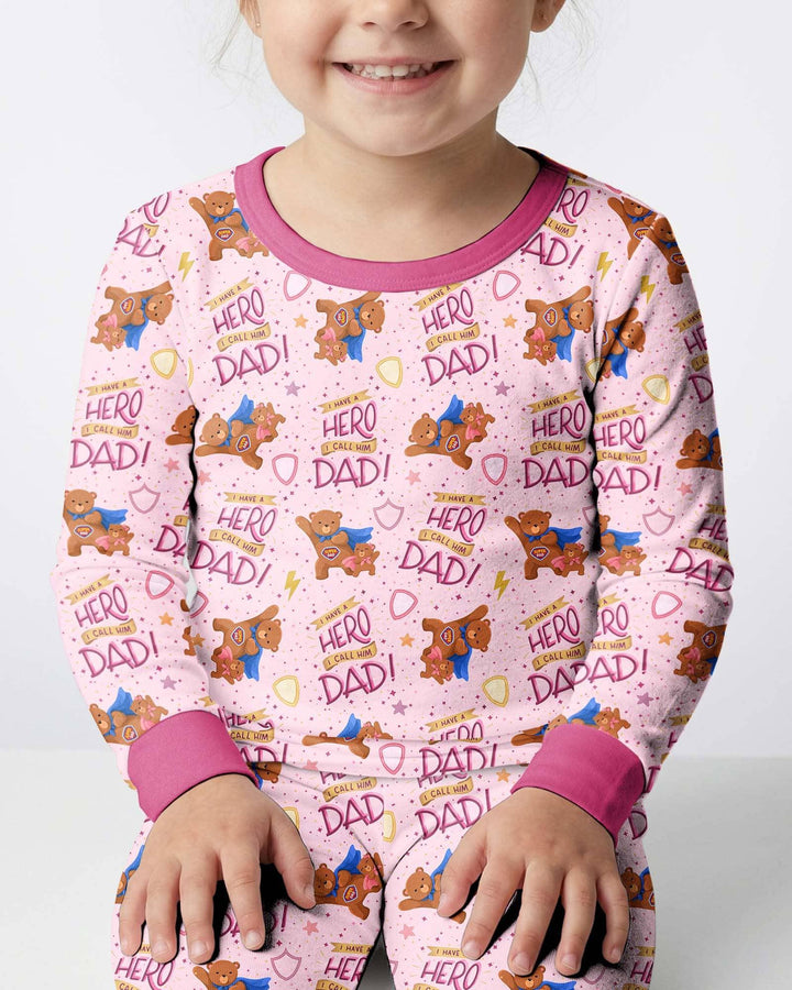 Conjunto de pijama de dos piezas de bambú de manga larga