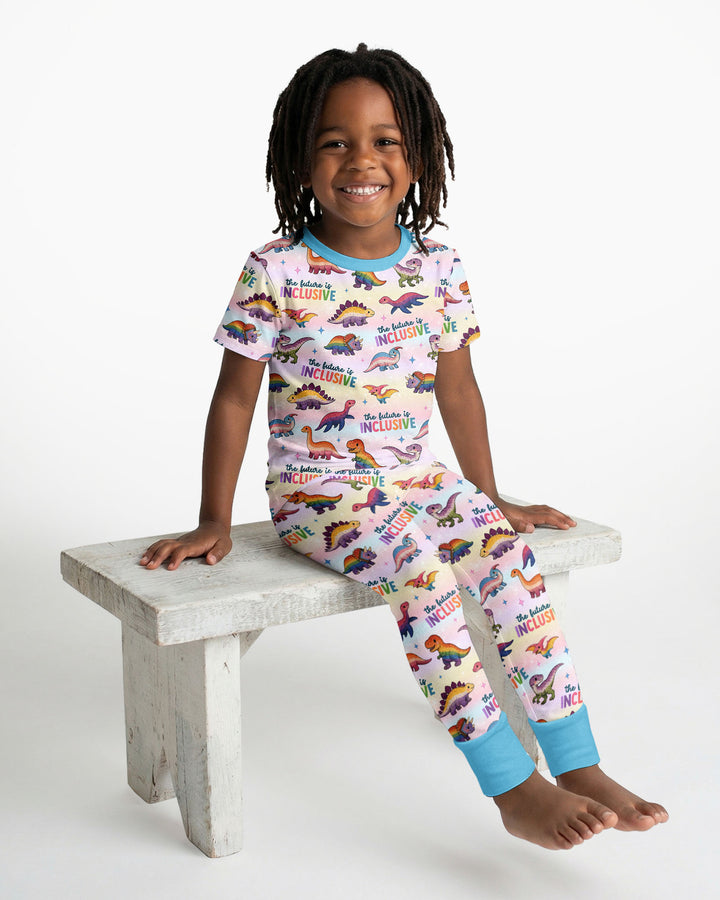 Zweiteiliges, kurzärmliges Pyjama-Set mit Marienkäfern