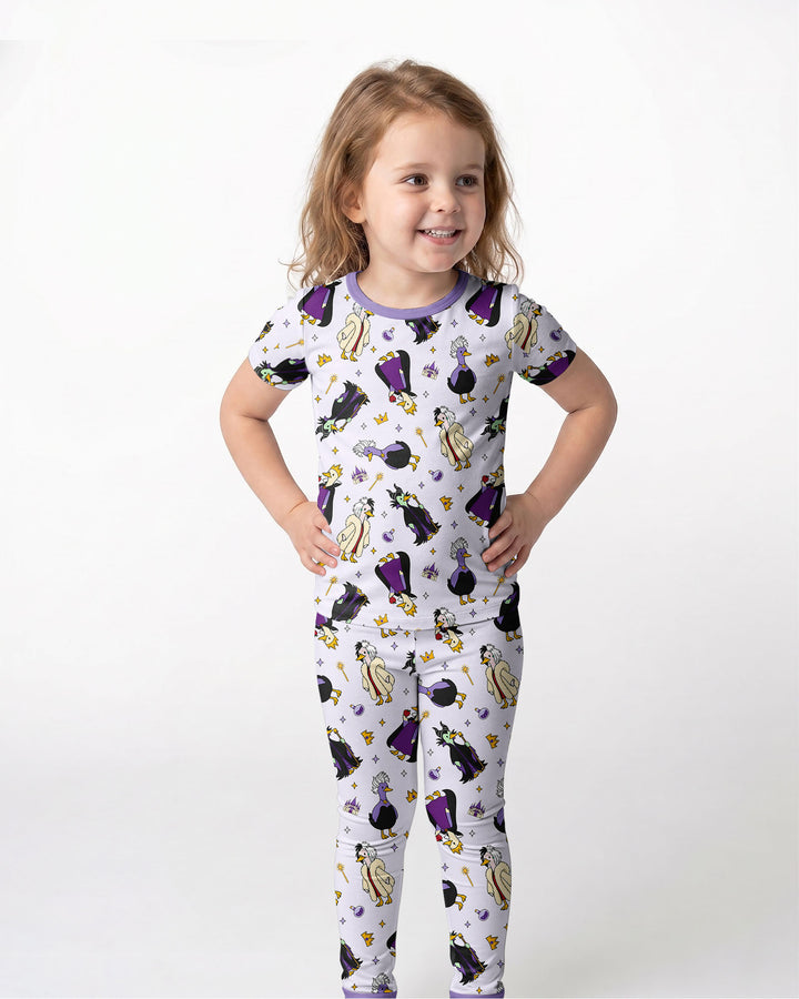Evil Goose Bamboo Two Piece Short Sleeve Pajama Set