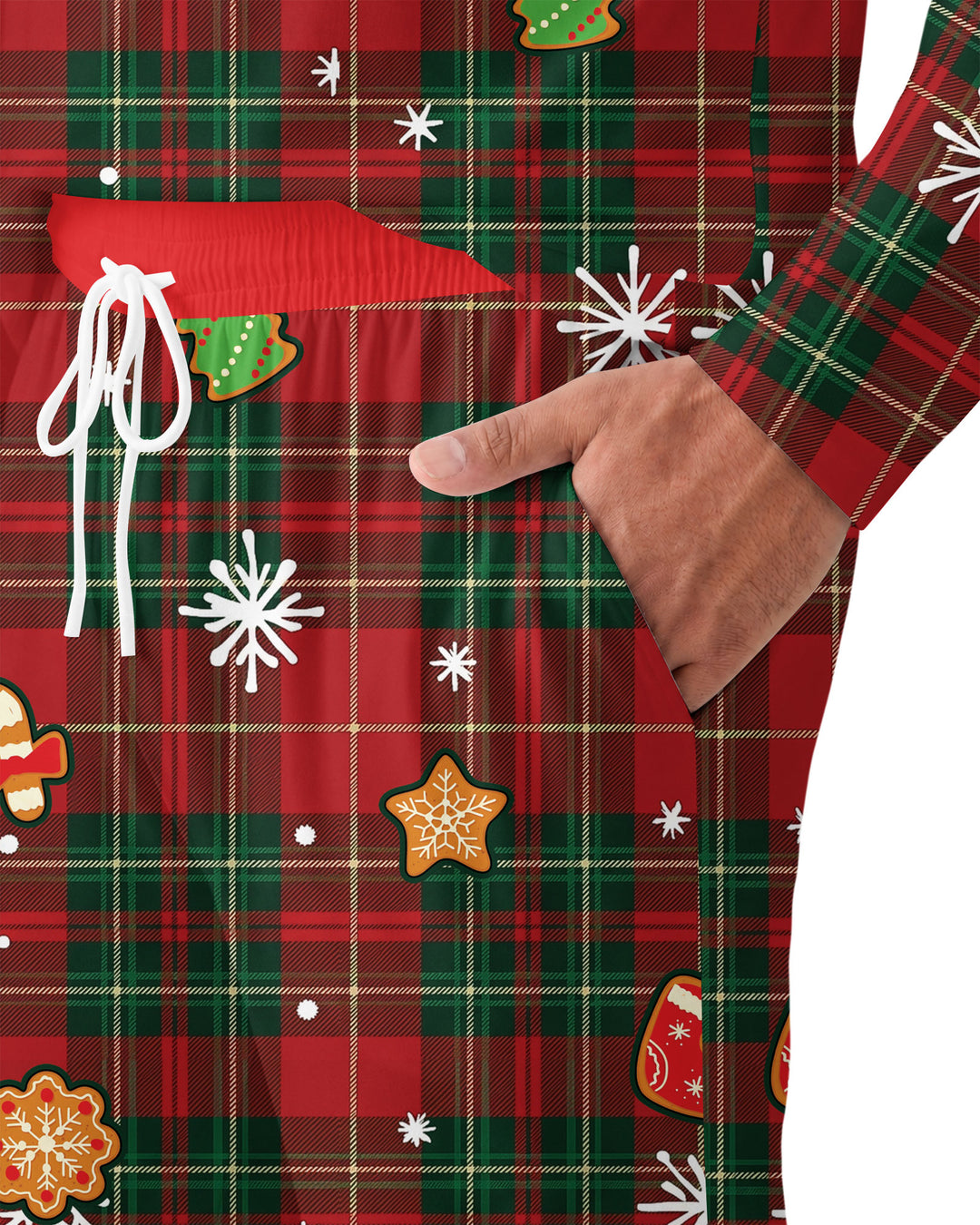 Funny Christmas Family Matching Bamboo Men's Pajama Set