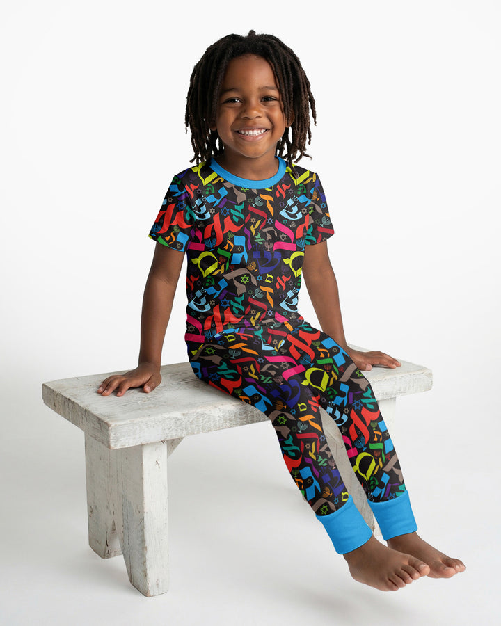 Zweiteiliges, kurzärmliges Pyjama-Set mit Marienkäfern