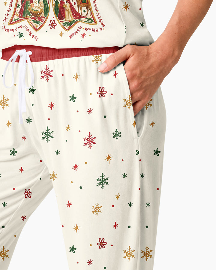 Joy To The World Bamboo Women Pajama Set