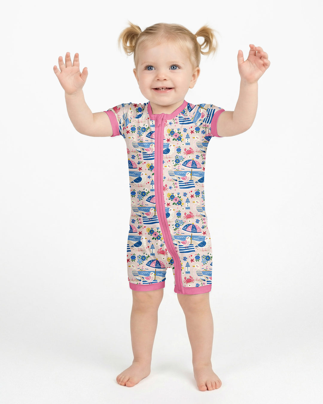A Day At The Shore Bamboo Shorty Zippy