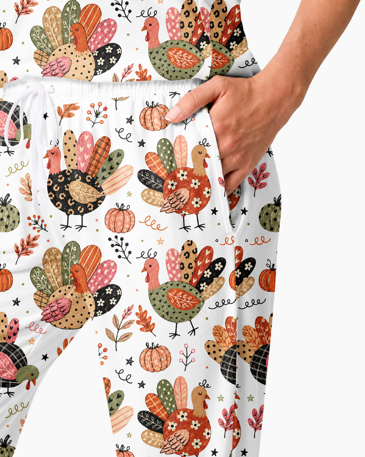 Boho Turkey Bamboo Women Pajama Set