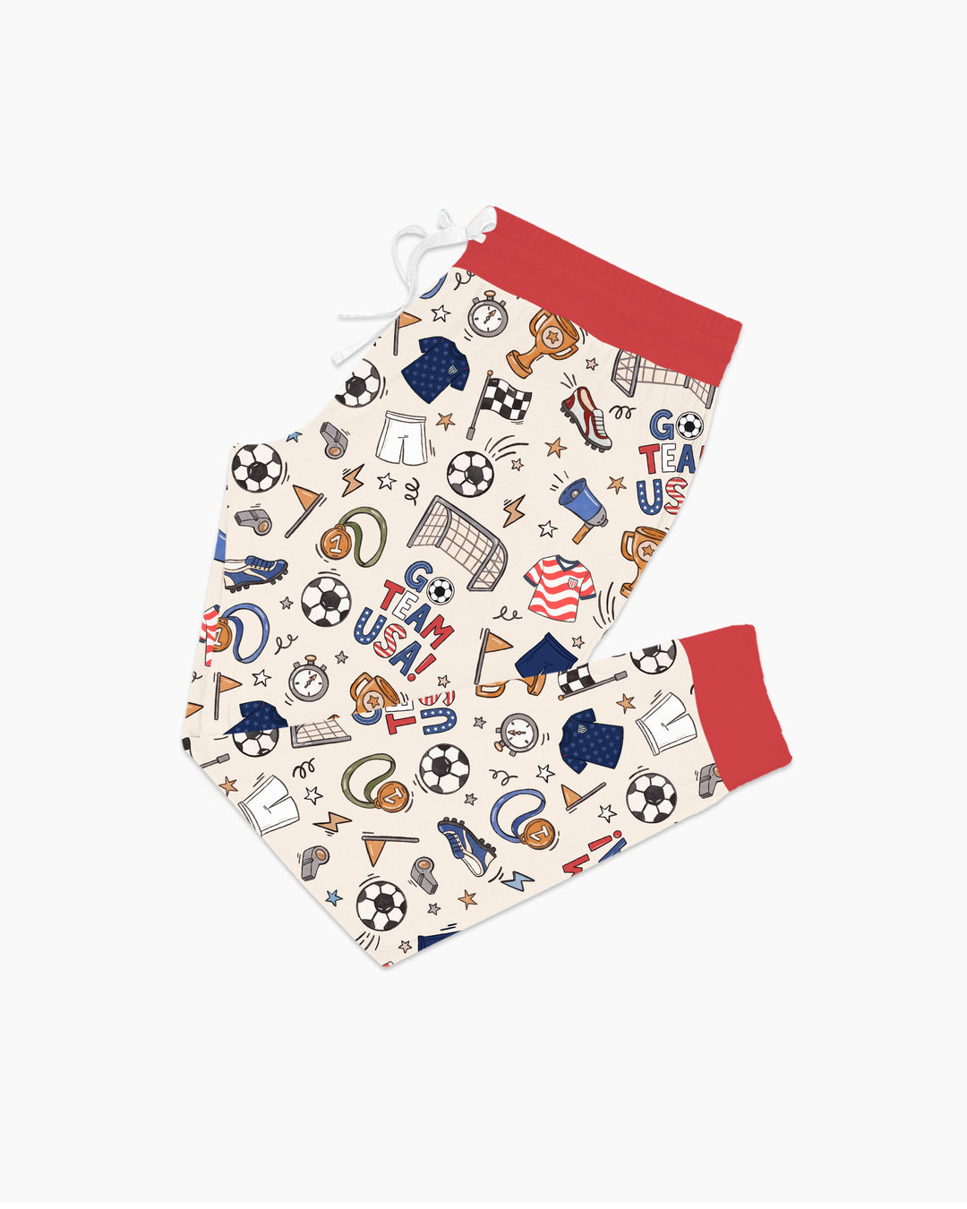 Soccer Go Team USA Bamboo Women Pajama Set