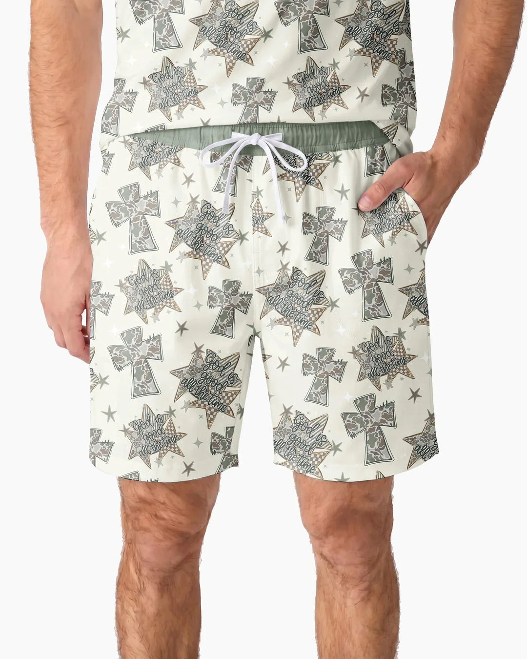 Conjunto de tractor de granja de bambú para hombres – Robusto y relajado