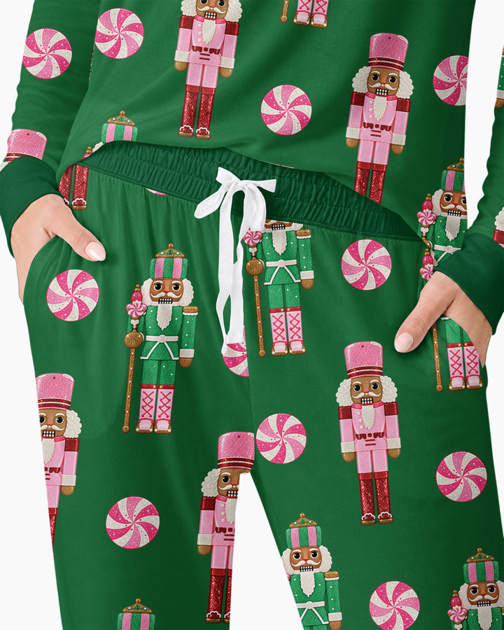 Pink Nutcracker Dreams Bamboo Women Pajama Set