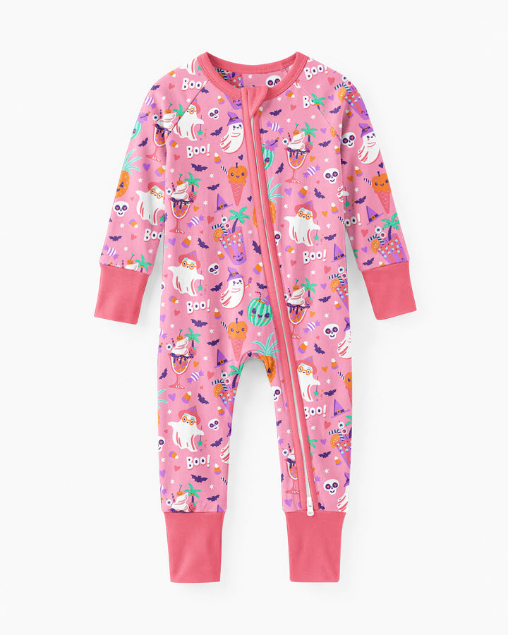 Summerween Doodles Bamboo Convertible Zippy