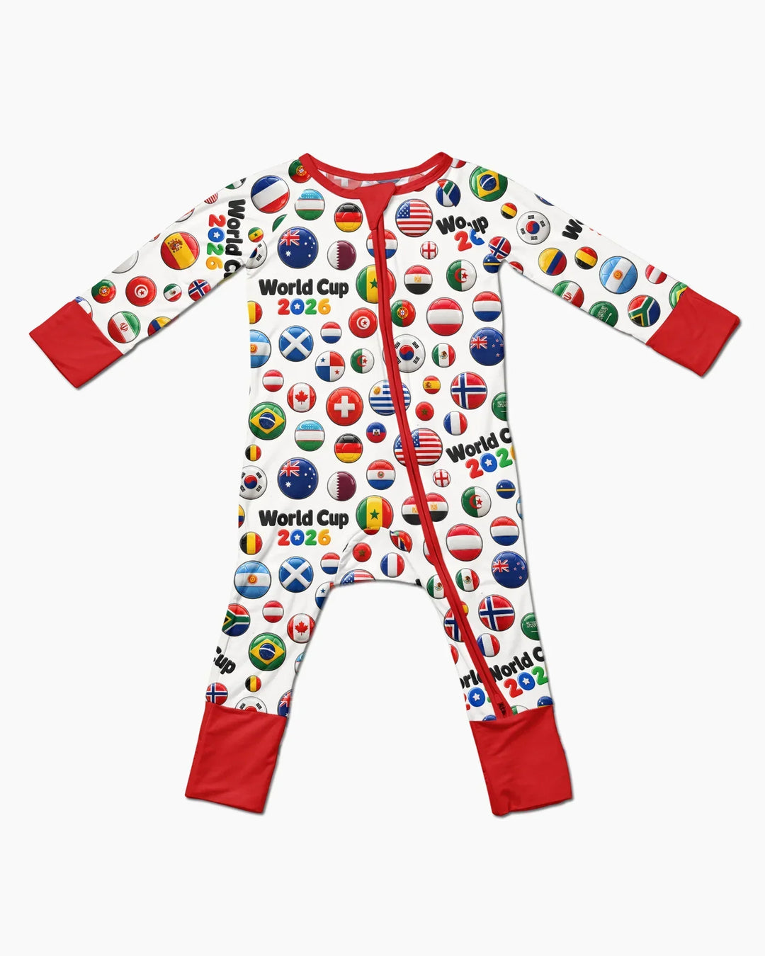 Soccer Cup All Country Balls Bamboo Convertible Zippy