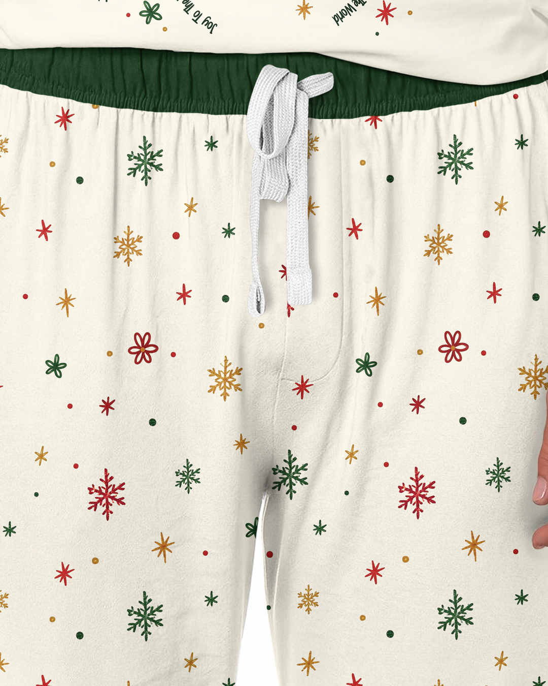 Joy To The World Bamboo Men's Pajama Set