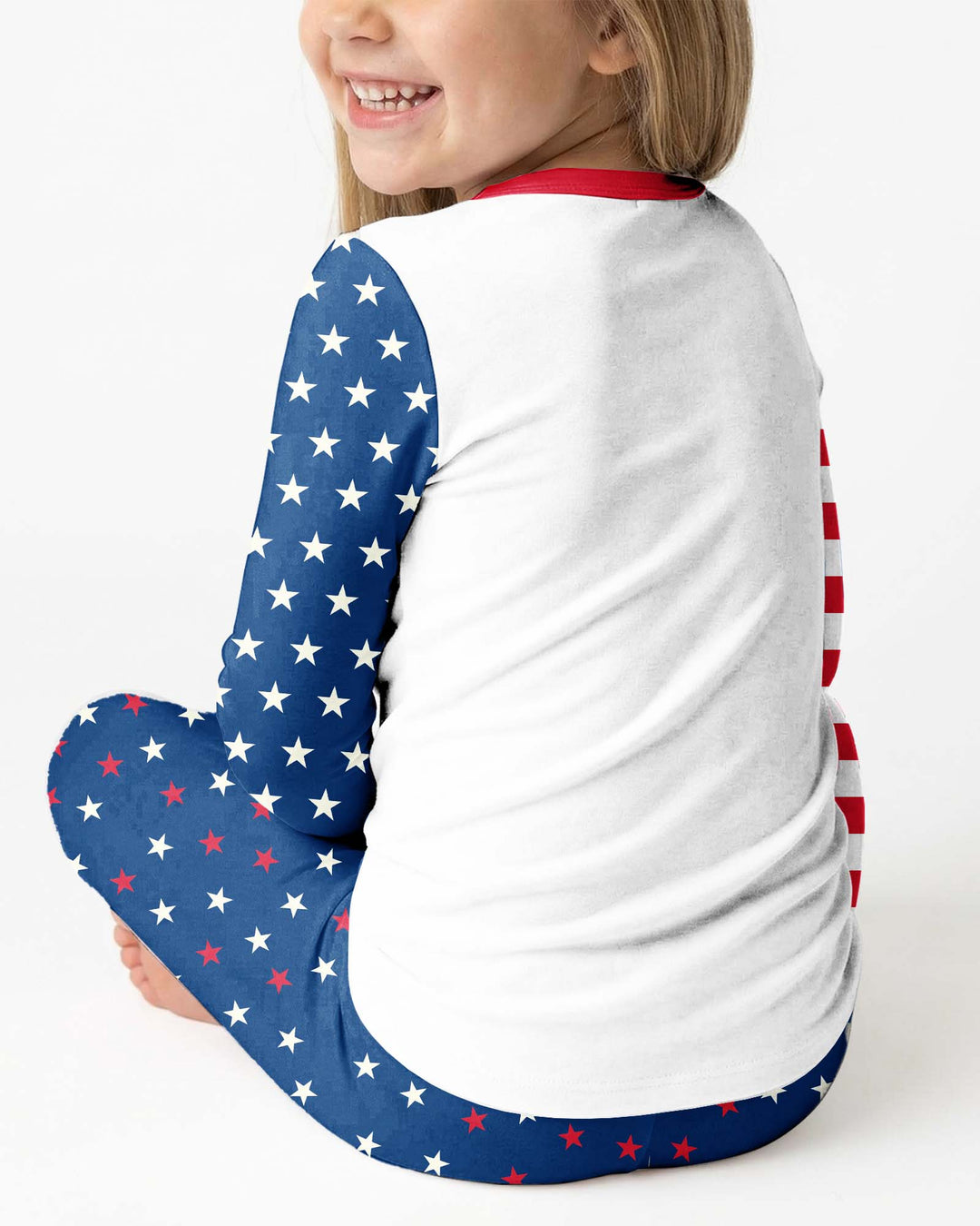 USA Soccer Cup Bamboo Two Piece Long Sleeve Pajama Set