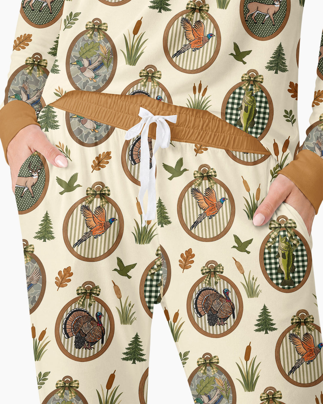 Hunting Season Bamboo Women Pajama Set