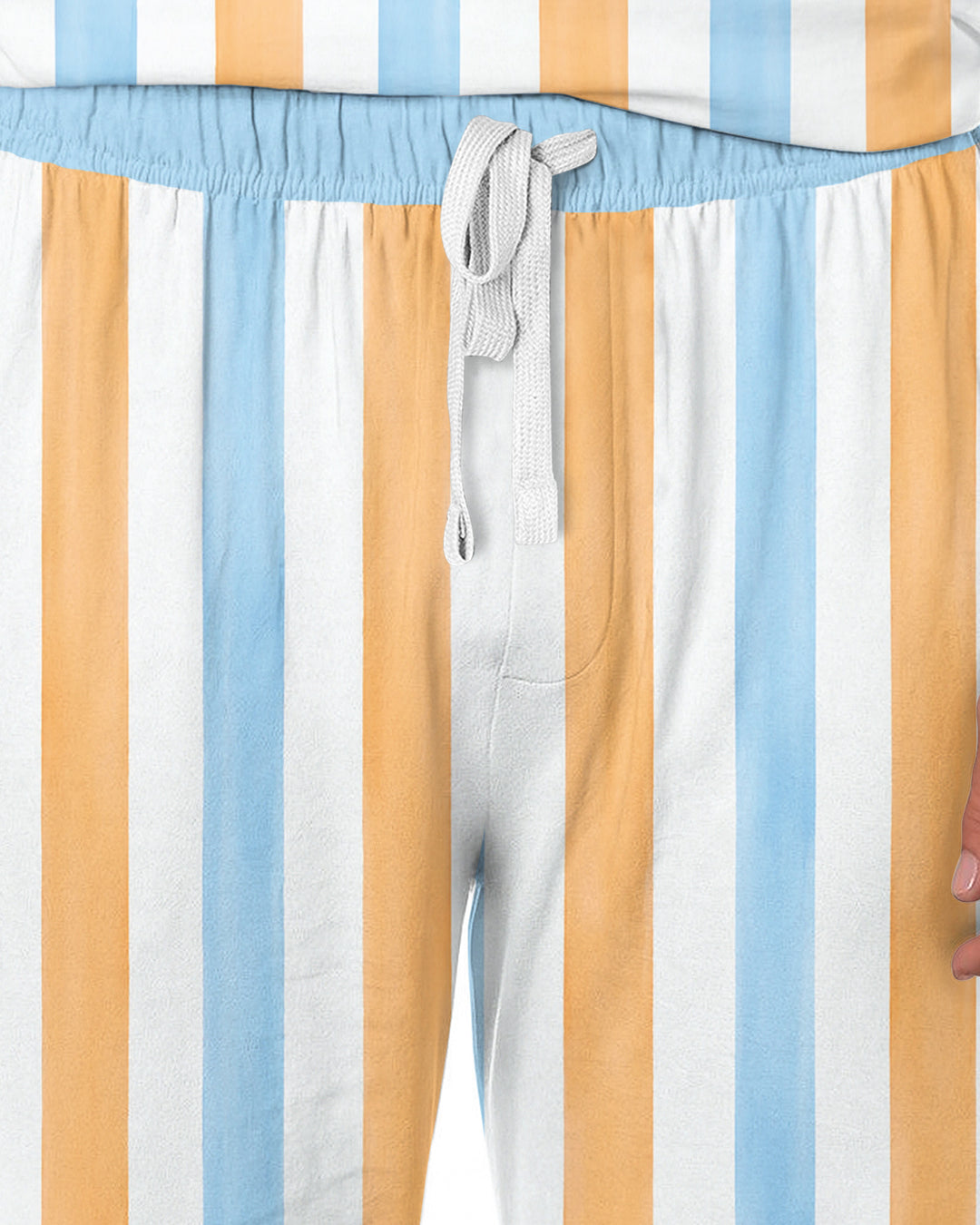 Game Day Puppy And Bows Bamboo Men's Pajama Set