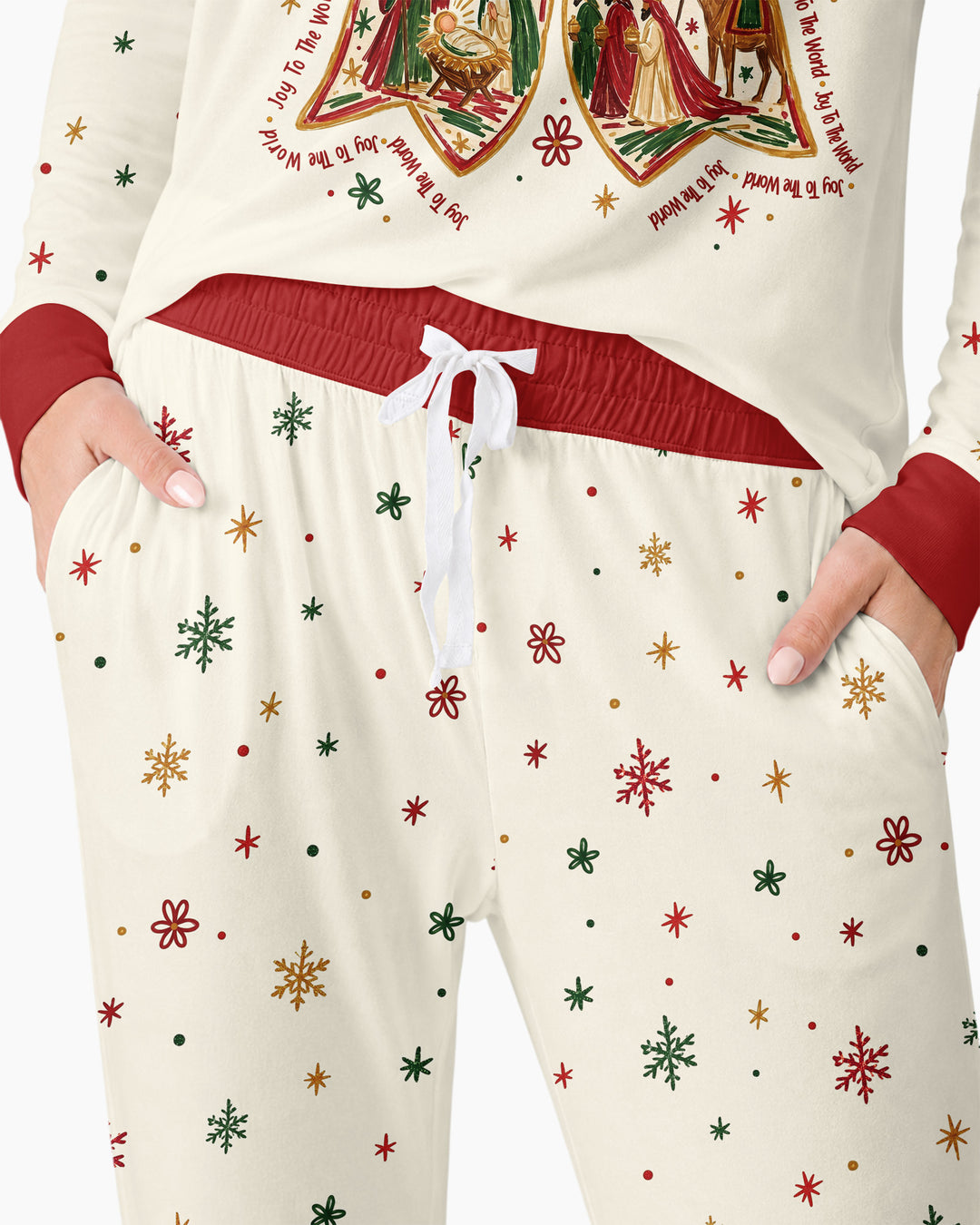 Joy To The World Bamboo Women Pajama Set